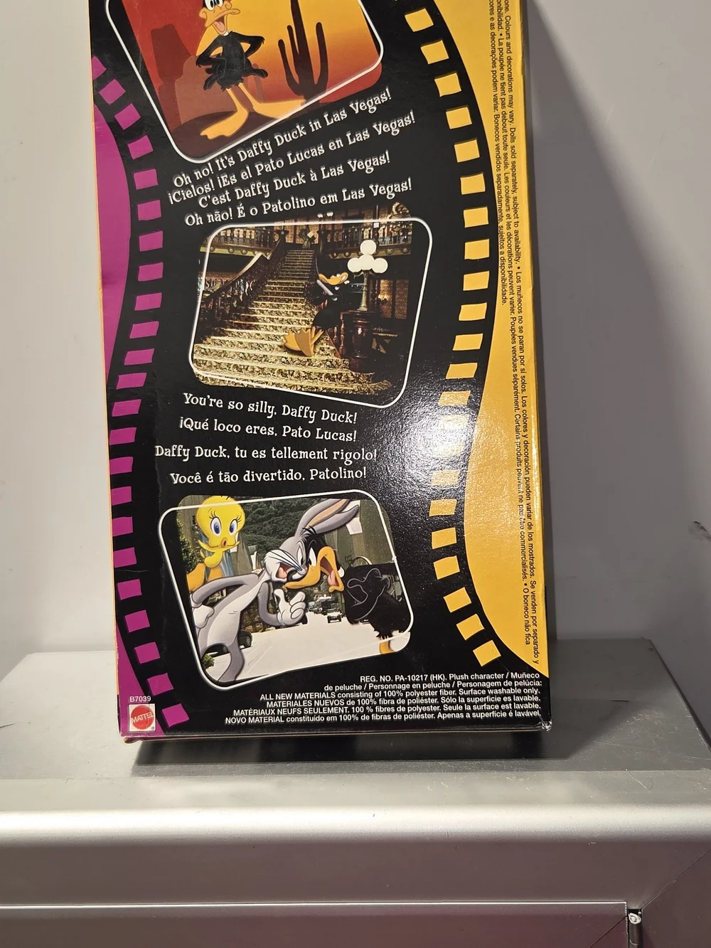 Barbie x Looney Tunes Daffy Duck Collector Doll - Pink & Black